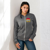 Mounatins Logo Unisex zip hoodie