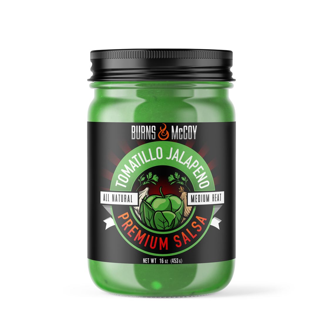 Tomatillo Jalapeno Mint Salsa