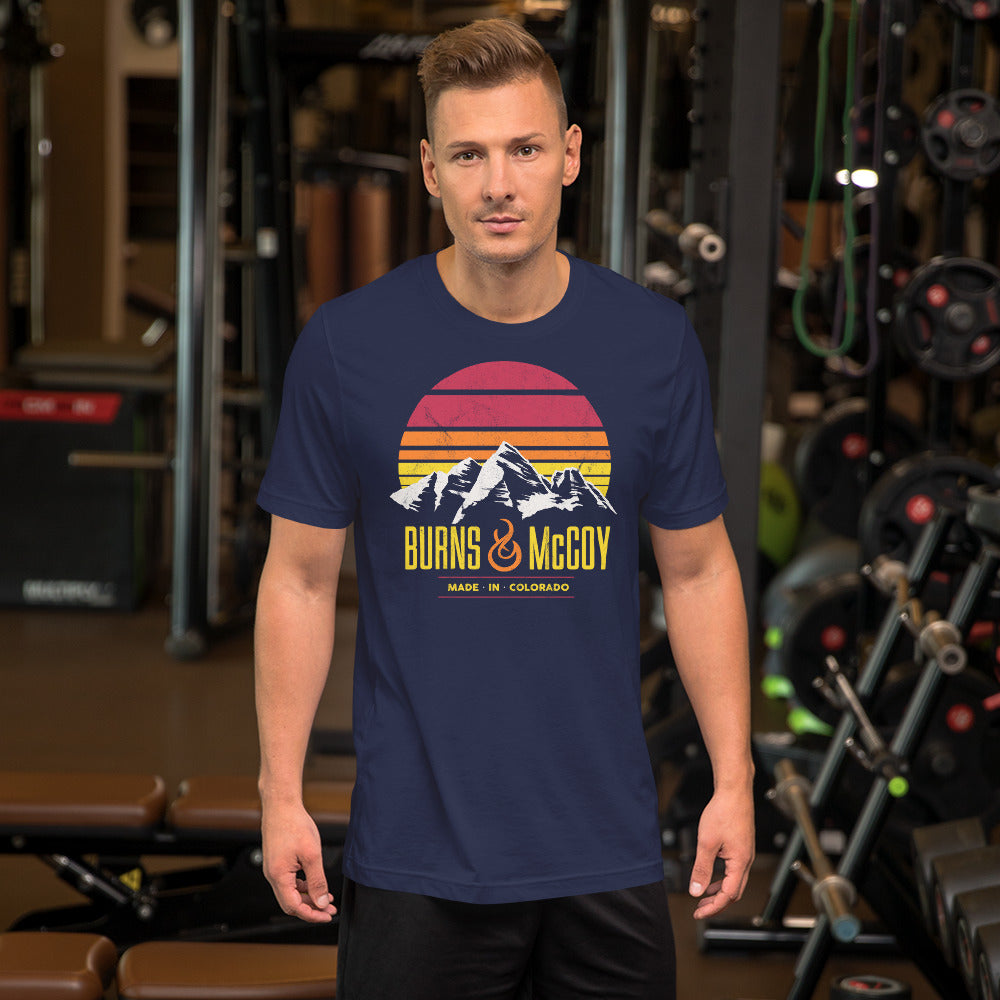 Burns and McCoy Colorado Sunset Unisex t-shirt