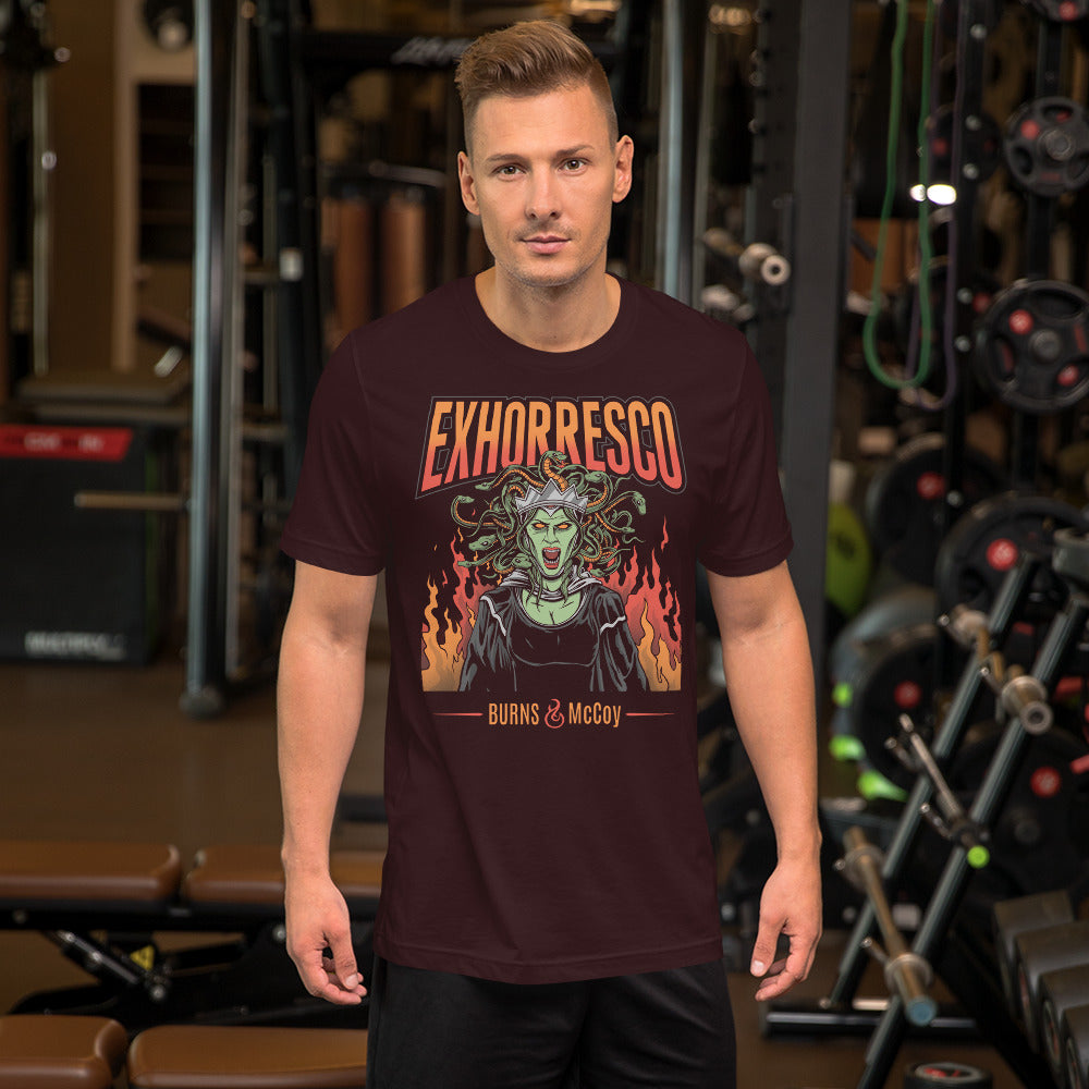 Burns and McCoy Exhorresco Unisex t-shirt